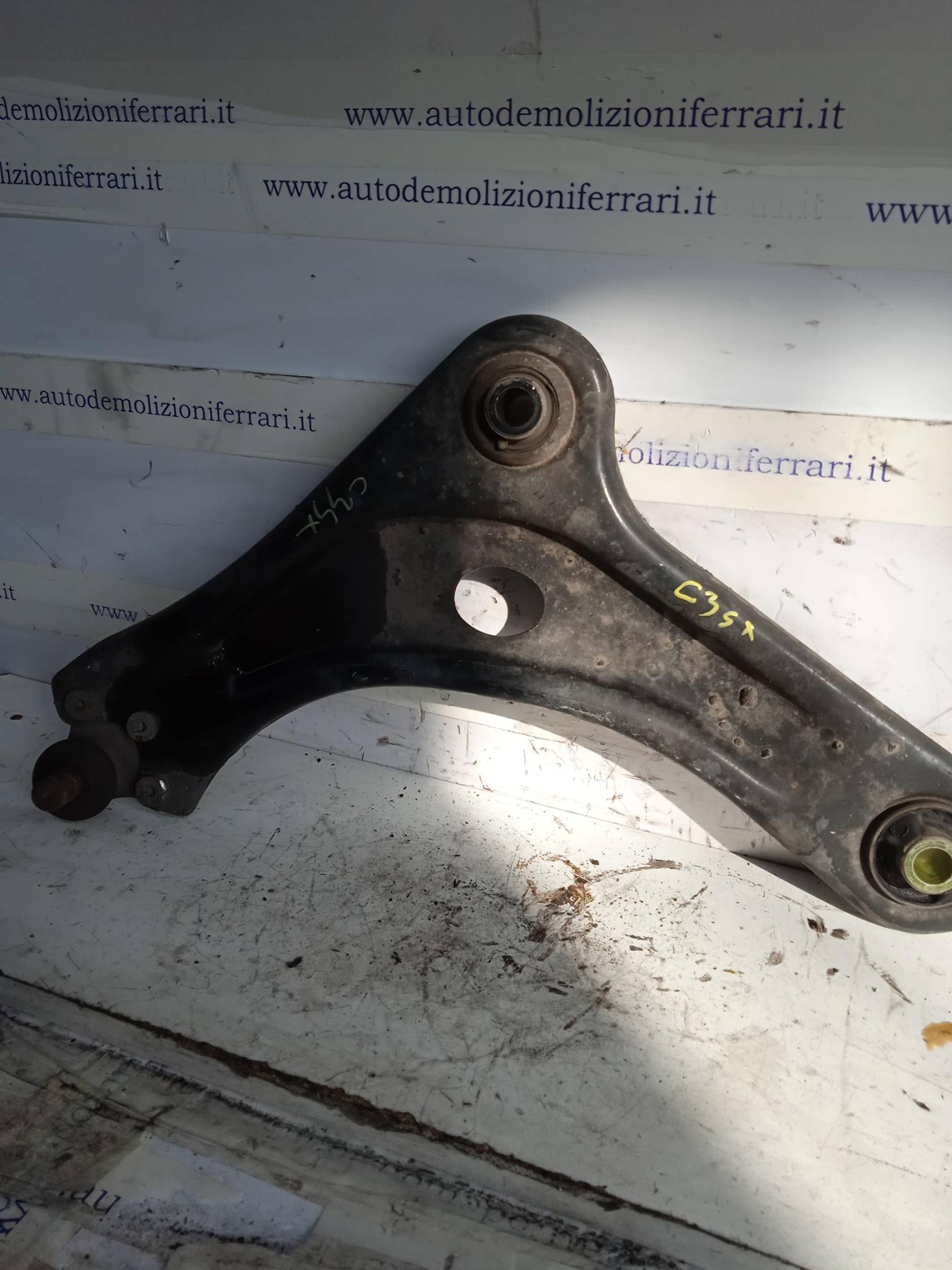 Braccio oscillante sosp. ant. sx.